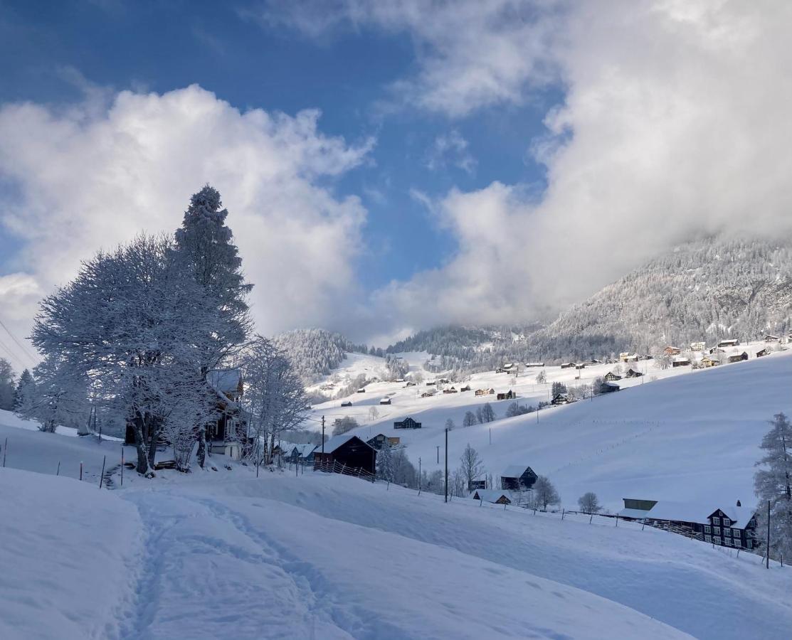 Ferienwohnung Haus Am Bach In Toggenburg Wildhaus Eksteriør bilde