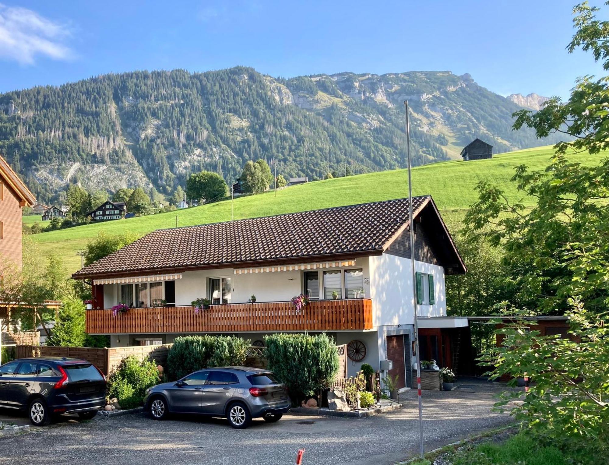 Ferienwohnung Haus Am Bach In Toggenburg Wildhaus Eksteriør bilde